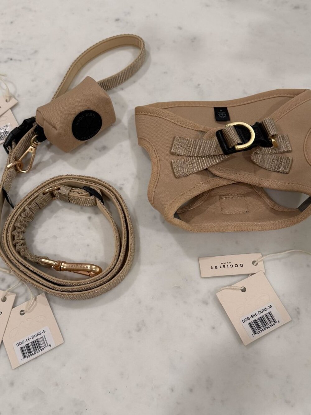 Dogistry SoHo Dog Walking Set - Dune
